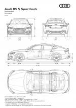 Audi RS5 Sportback 2019 года (WW)